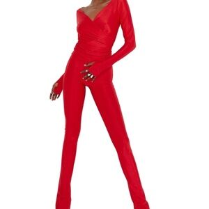 LANAI LONG-SLEEVED TOP and pants  - RED FLAG